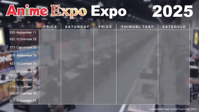 Horario del Expo de Anime 2025 revela nuevos y invitados recurrentes