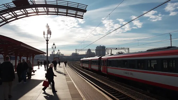 Horario del tren de París Gare para 2025