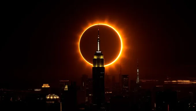 Horario y Programa del Eclipse Solar 2025 en Nueva York