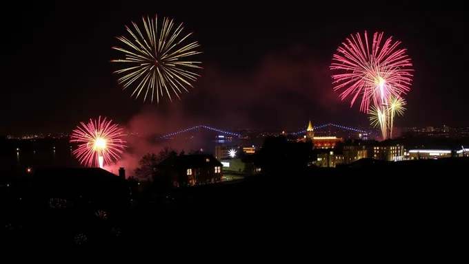 Horario y ubicación confirmados para los fuegos artificiales de Stamford 2025