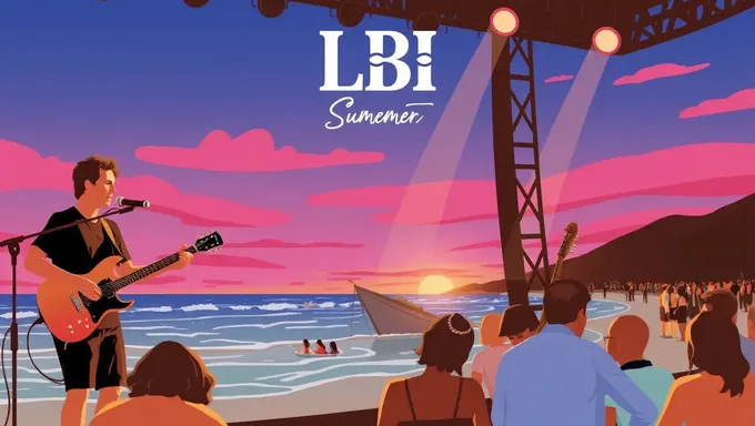 Horarios de concierto de verano LBI 2025 lanzados