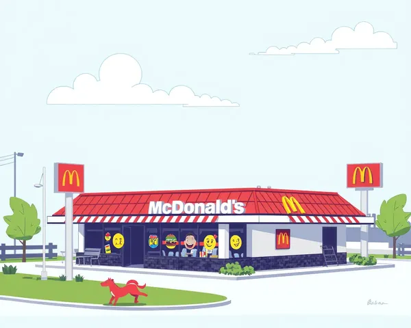 Horarios de negocio de McDonald's en formato PNG