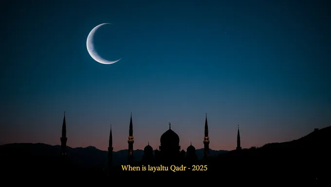 Horarios y significado de Laylatul Qadr 2025