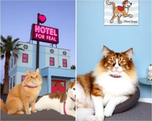 Hotel para Perros y Gatos Fotos en Exhibición en Línea