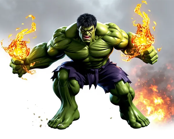 Hulk PNG: Hulk Increíble Transparente