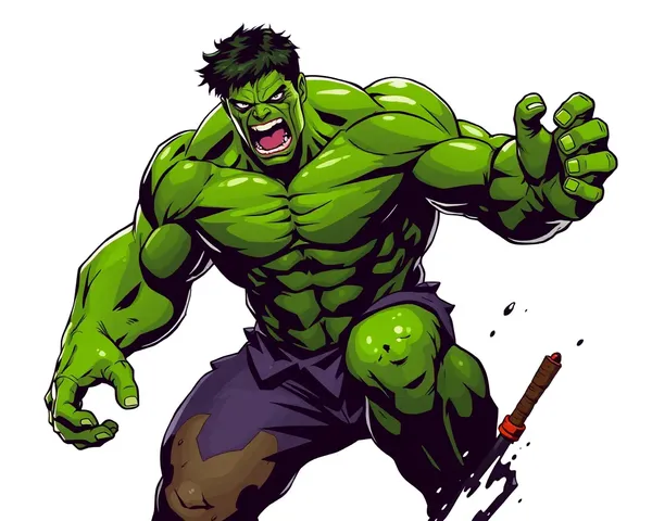 Hulk Png: La impresionante imagen de Hulk Png