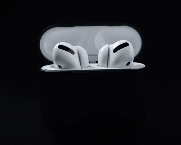 Icono PNG de Airpods para Materiales de Marca y Marketing