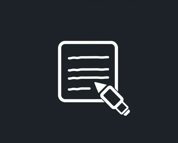 Icono PNG para software de escritura de scripts