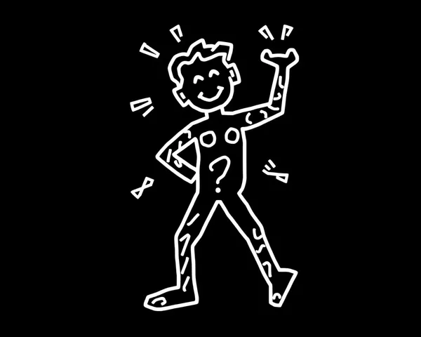 Icono cultural de la figura de Keith Haring en formato PNG