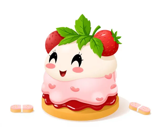 Icono de Fresa Shortcake para Gráficos PNG