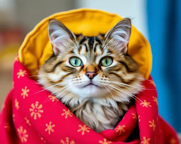 Icono de Moda Felina en una Instantánea con Sombrero