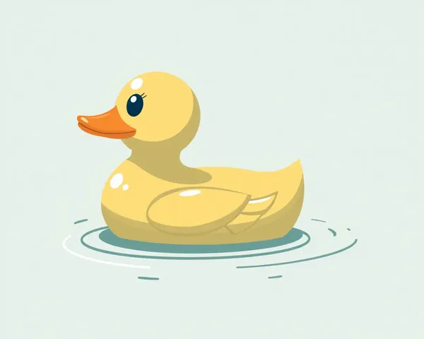 Icono de archivo de imagen PNG de Pato de Goma