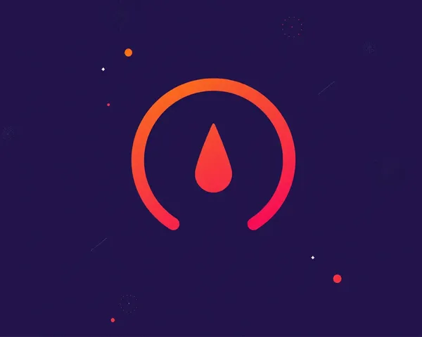 Icono de diseño gráfico de Orange Purple PNG con detalles