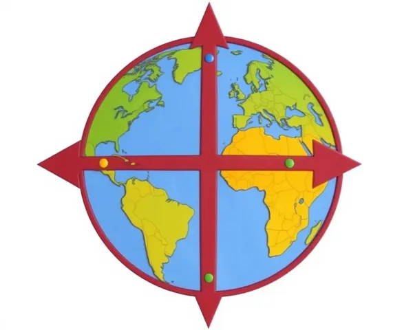 Icono de flecha circular del mundo en formato de archivo PNG