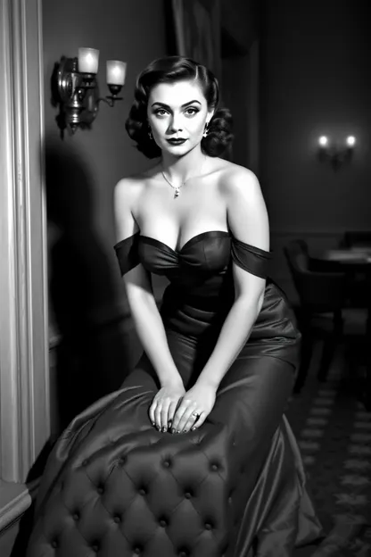 Icono de glamour de Hollywood clásico de 1941