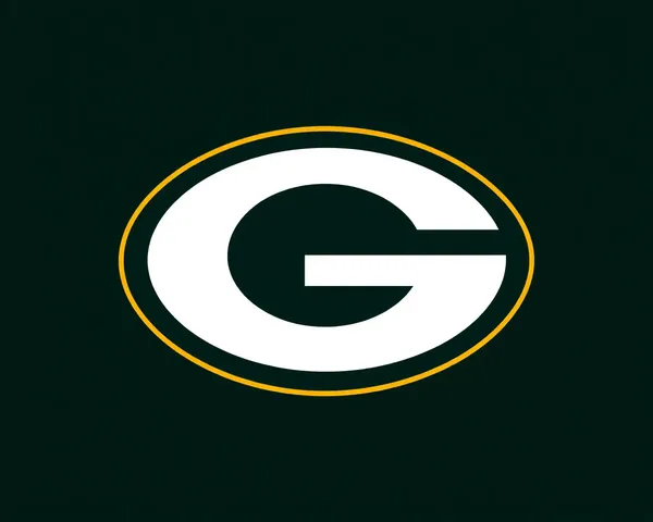 Icono de logo de Green Bay Packers PNG verde