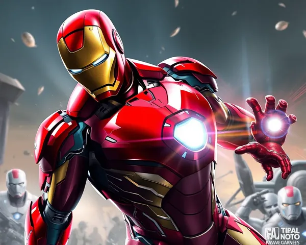 Icono de logo de Iron Man PNG