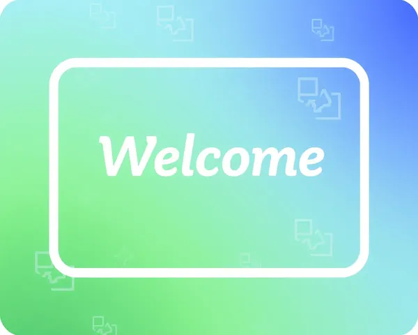 Icono de mensaje de bienvenida formato PNG requerido