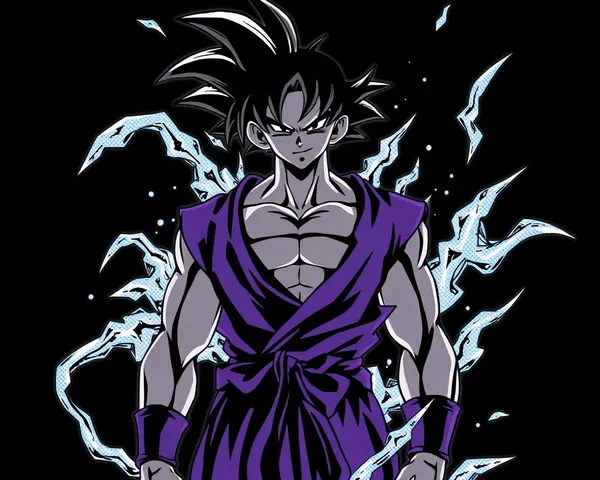 Icono de perfil de personaje de Goku Black PNG