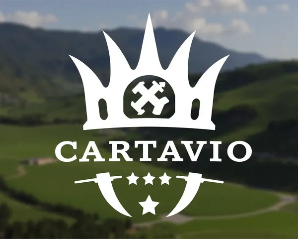 Icono gráfico de logo de Cartavio Ron en formato PNG