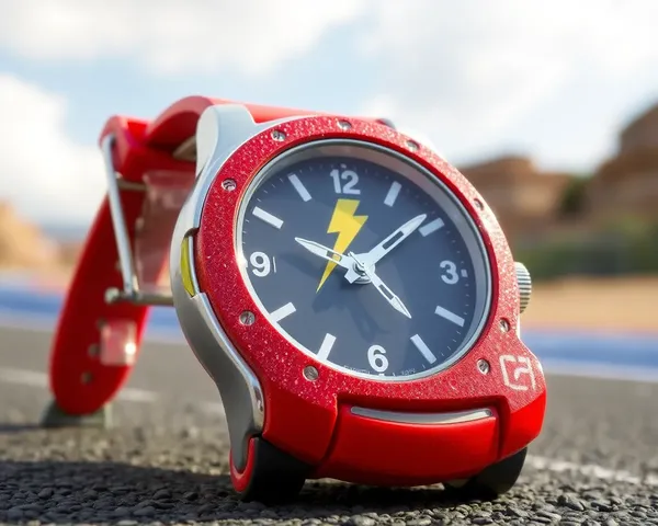 Icono gráfico de reloj de Lightning McQueen PNG