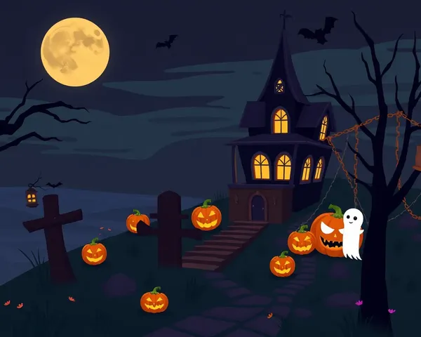 Iconos gráficos de Halloween en formato PNG