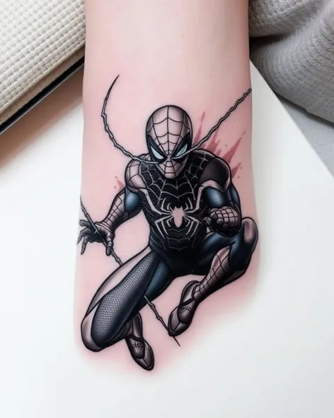 Ideas creativas de tatuajes de Spiderman para estilo único