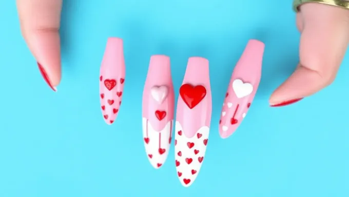 Ideas de Arte de Uñas Creativas para el Día de San Valentín de Valentine Nails