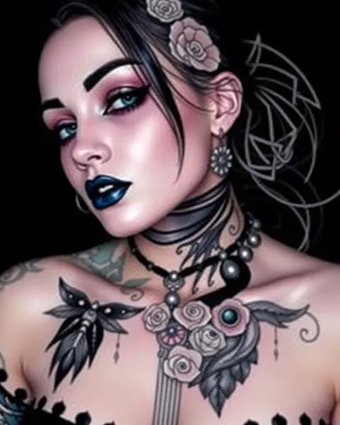 Ideas de Tatuaje Gótico para Inspiración Oscura y Melancólica