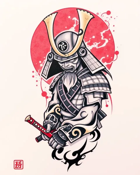 Ideas de Tatuaje Samurai Tradicional con Inspiración Japonesa