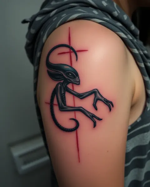 Ideas de Tatuaje de Alienas que Dejan Sin Aliento para Aficionados al Arte Corporal