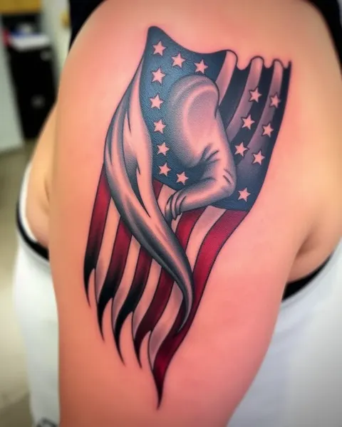 Ideas de Tatuaje de Bandera Estadounidense para Amantes de la Libertad en Todo el Mundo