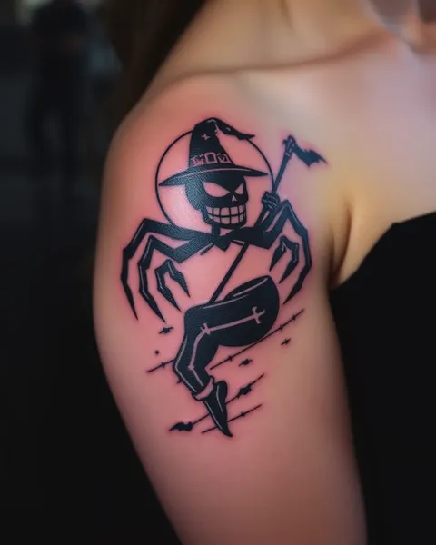 Ideas de Tatuajes Flash de Halloween para los Audaces