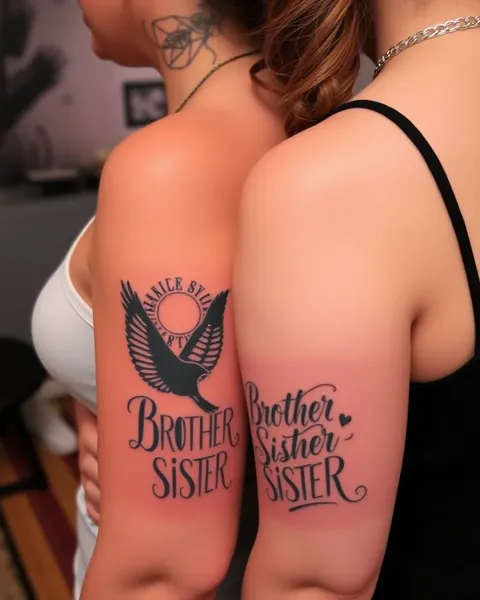 Ideas de Tatuajes Hermano Hermana para Recuerdos Inolvidables