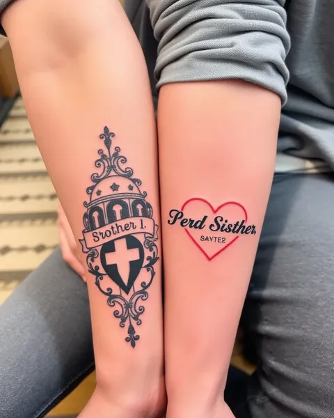 Ideas de Tatuajes Hermano Hermana para Unir de Manera Única