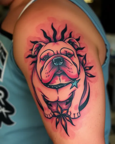 Ideas de Tatuajes de Bulldog para los Audaces y Sin Miedo