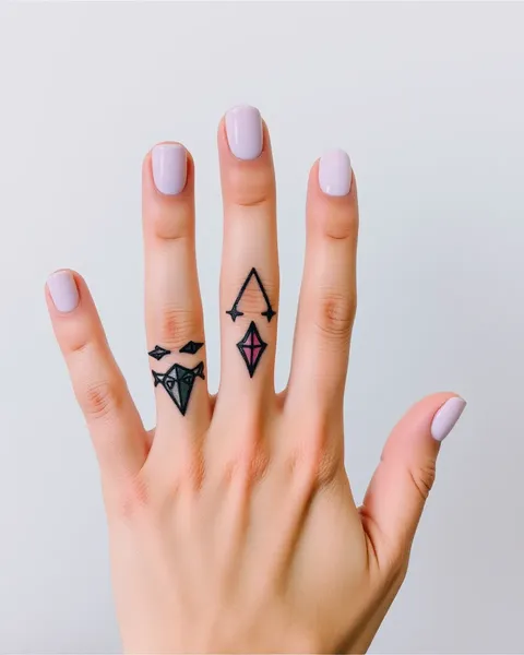 Ideas de Tatuajes de Dedos para Minimalistas