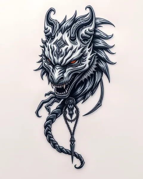 Ideas de Tatuajes de Fenrir: Diseños Únicos y Creativos para Hombres