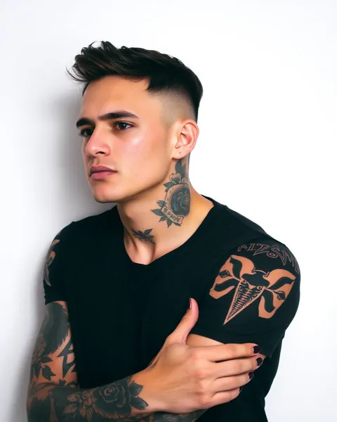 Ideas de Tatuajes de Hombro para Hombres Únicos y Atractivos