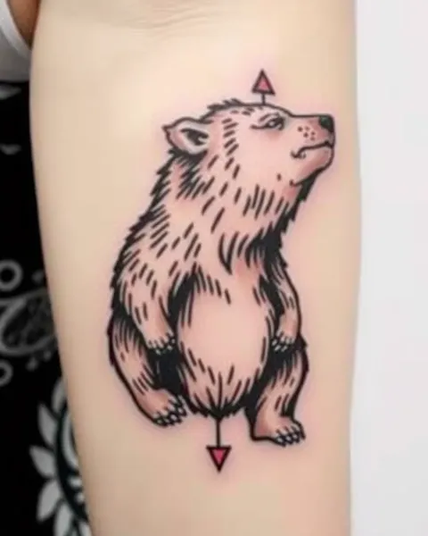 Ideas de Tatuajes de Oso Creativos para Amantes de la Tatuaje