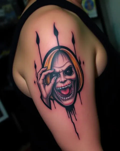 Ideas de Tatuajes de Película de Terror para los Valientes