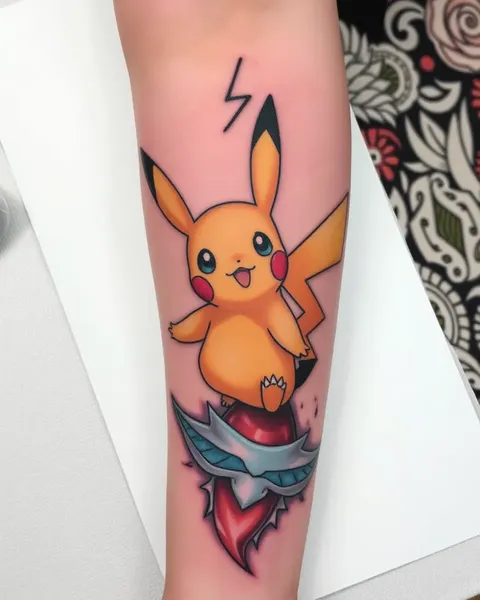 Ideas de Tatuajes de Pokémon para Artistas