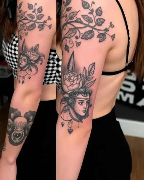 Ideas de Tatuajes en Mangas para la Belleza Femenina