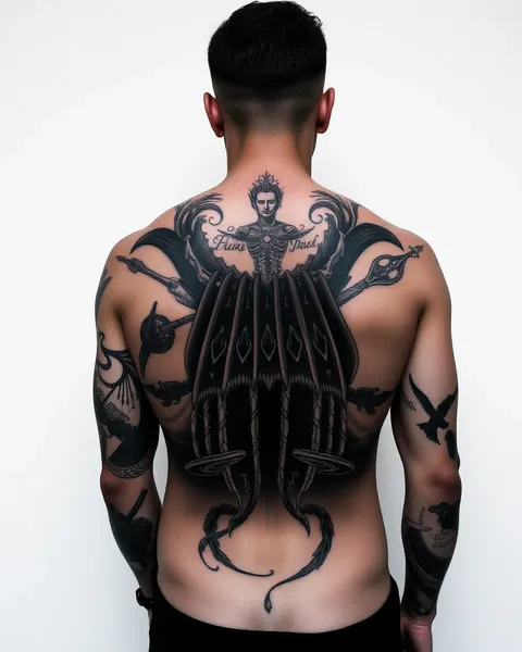 Ideas de Tatuajes para el Dorso de los Hombres