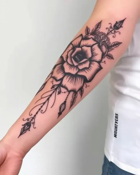 Ideas de arte de tatuaje para el brazo femenino