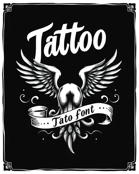 Ideas de diseño de fuente de tatuaje clásico