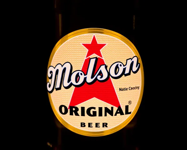 Ideas de diseño icónico de archivo de imagen PNG original de cerveza Molson