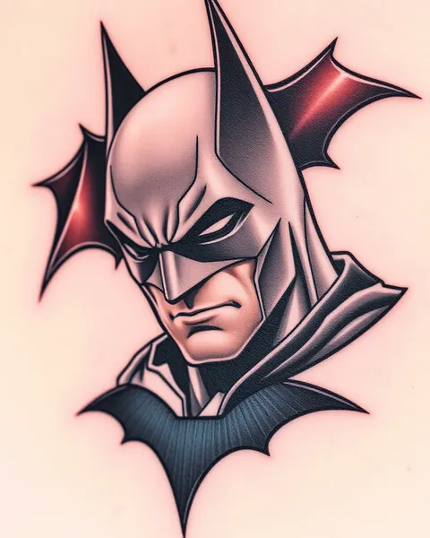 Ideas de tatuaje de Batman para el fan fashionable