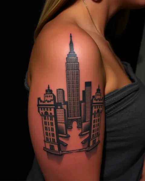 Ideas de tatuaje de Nueva York inspiradas en monumentos icónicos