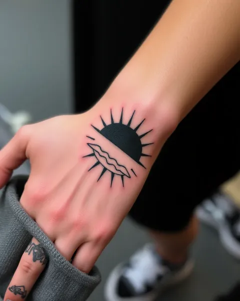 Ideas de tatuaje de eclipse solar para ti